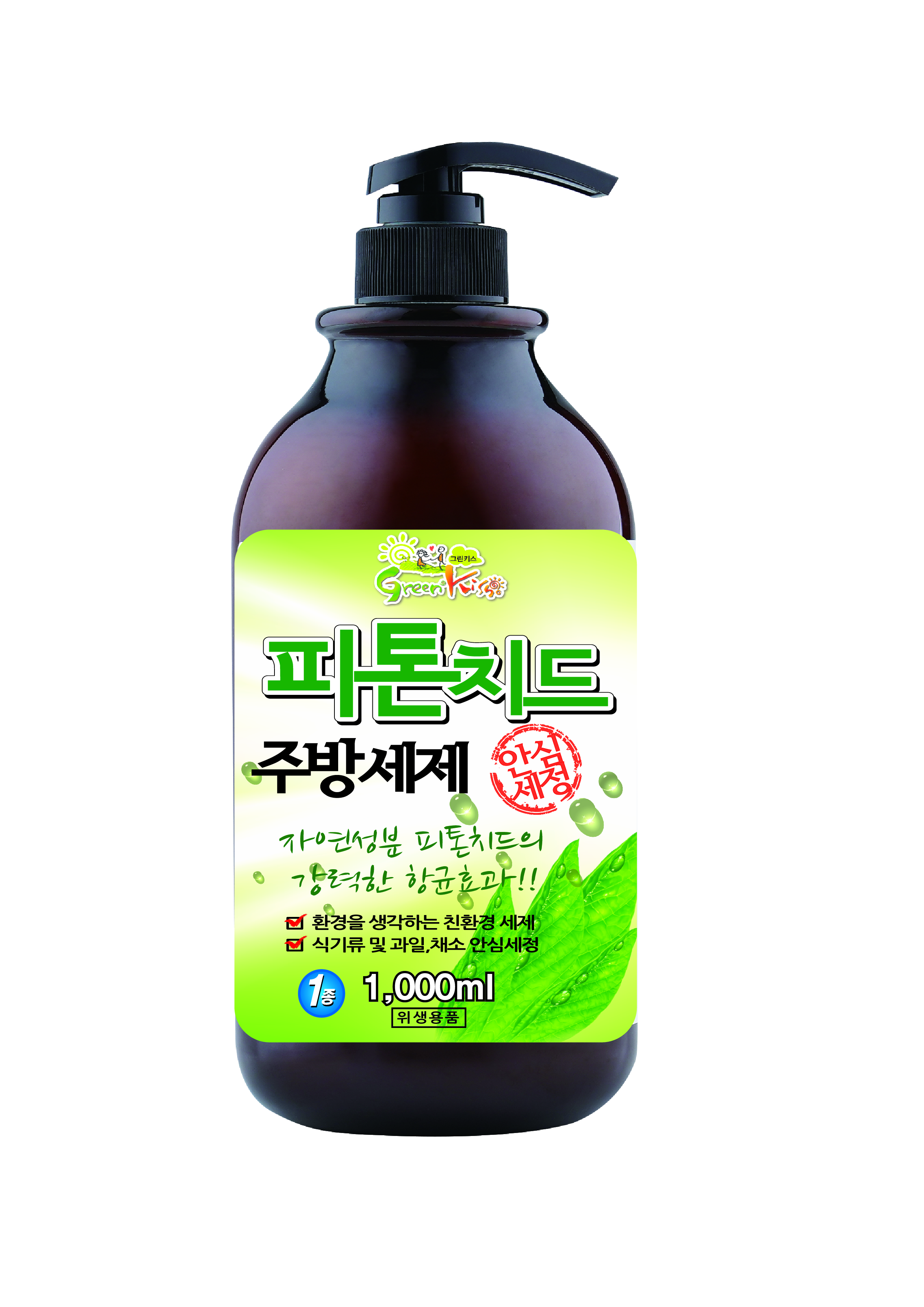 피톤치드 주방세제 [500ml,750ml,1L,3L]